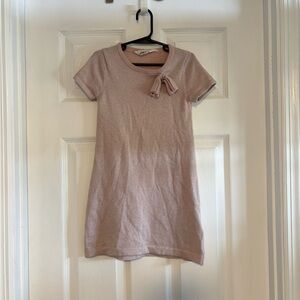 H&M sparkly pink toddler dress